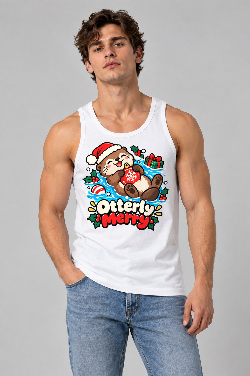 Otterly Merry - White