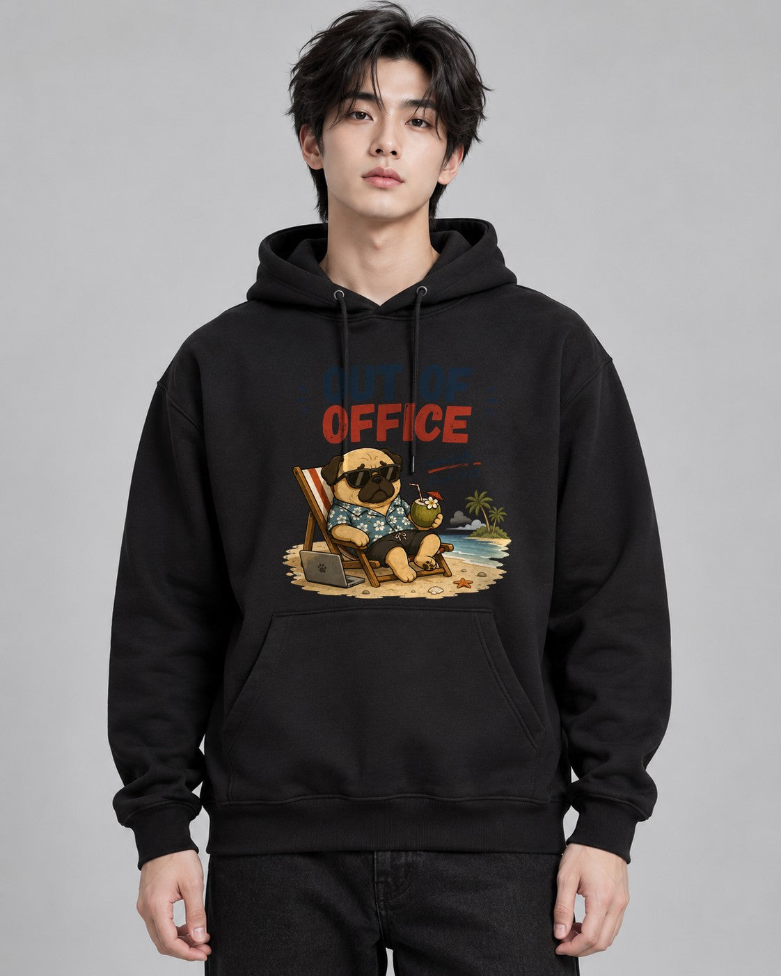 Out Of Office Mentally Since 2022 Fu - Black