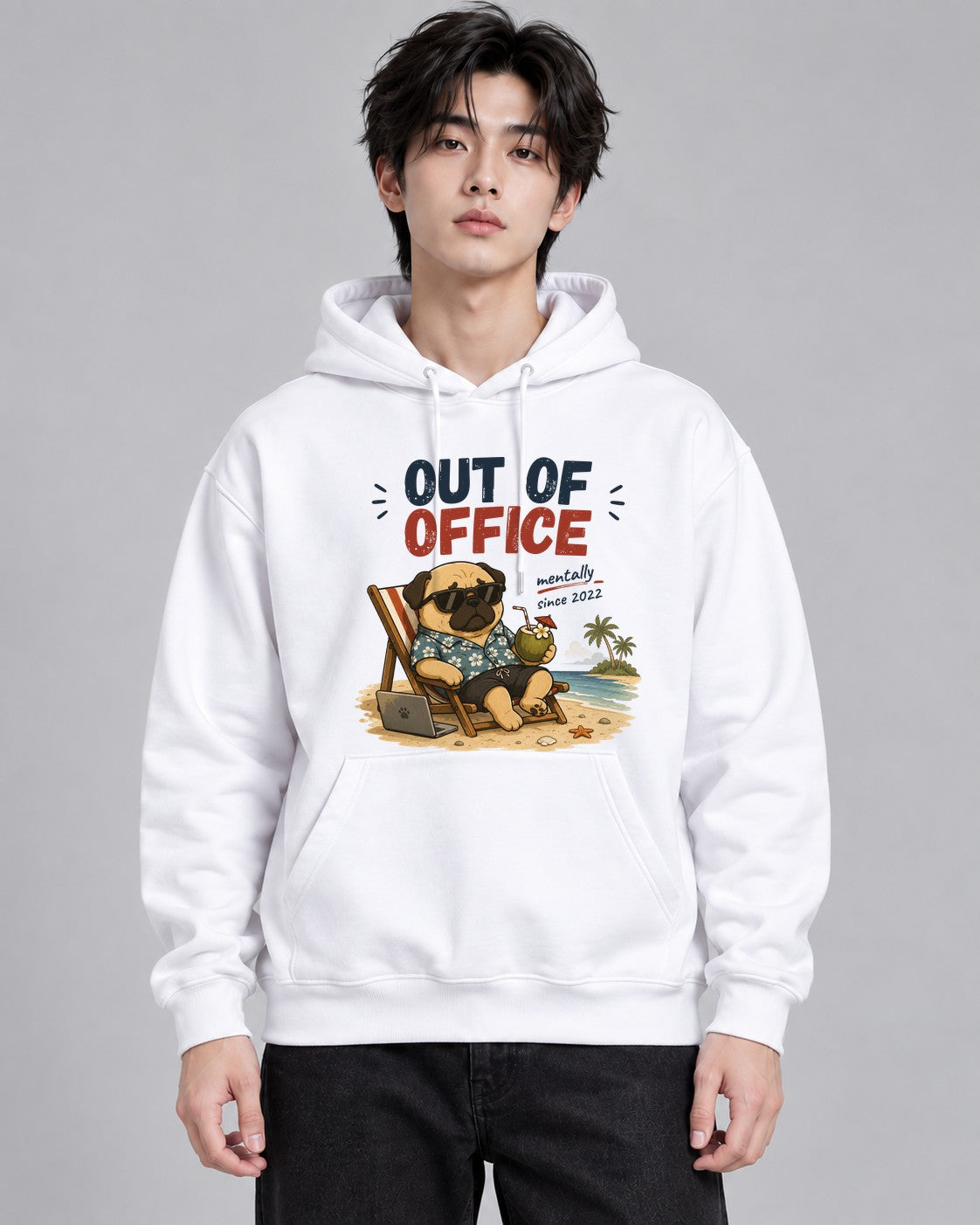 Out Of Office Mentally Since 2022 Fu - White
