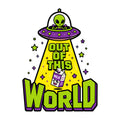 Out Of This World UFO Alien Abduction Shirt - Funny Space Design