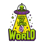 Out Of This World UFO Alien Abduction Shirt - Funny Space Design