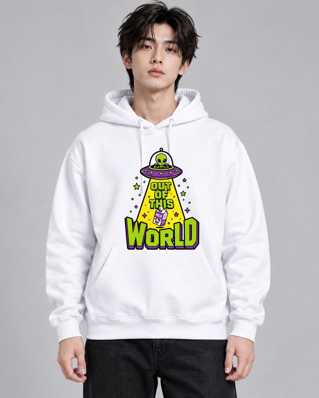 Out Of This World UFO - White
