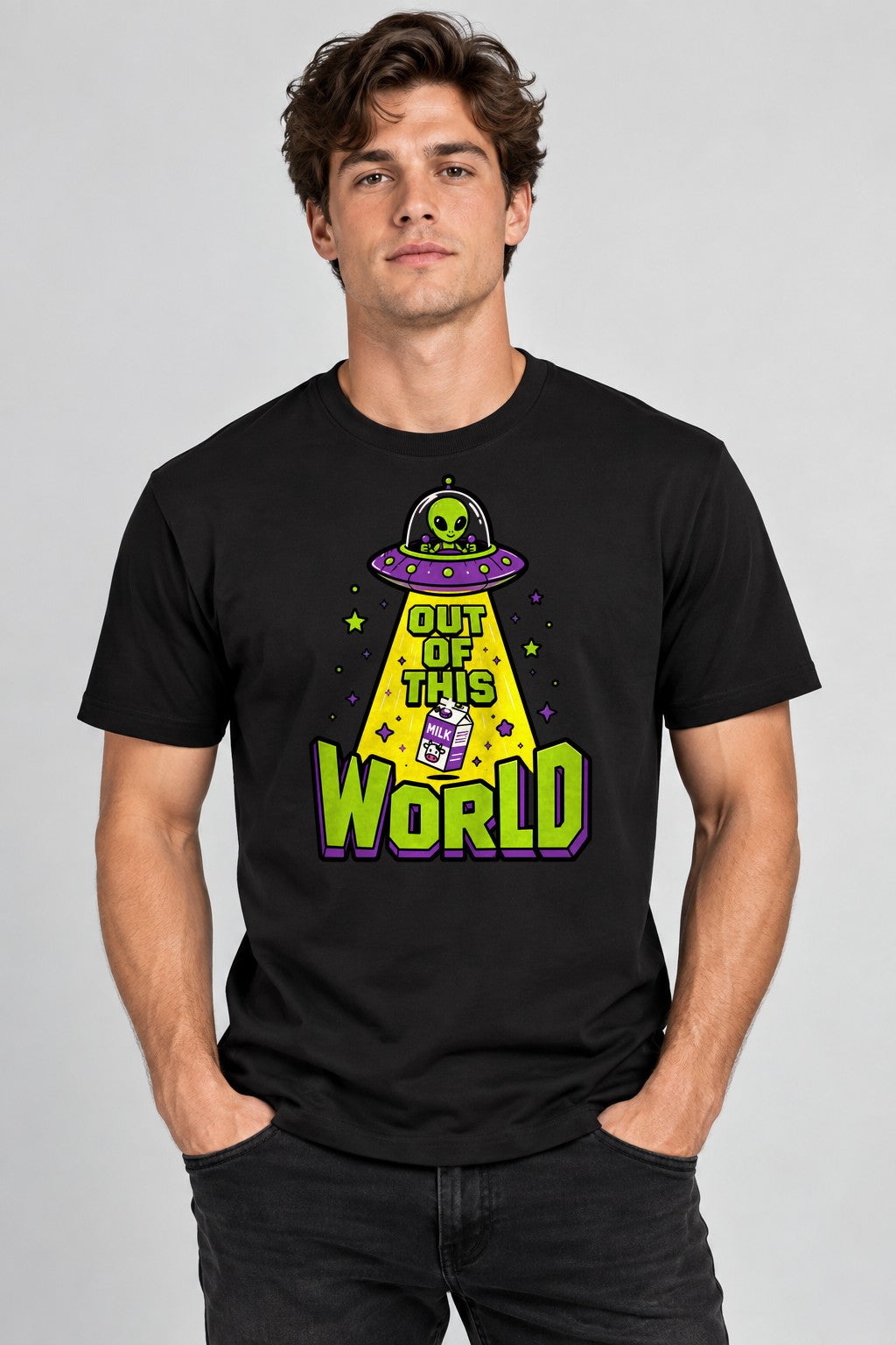 Out Of This World UFO - Black