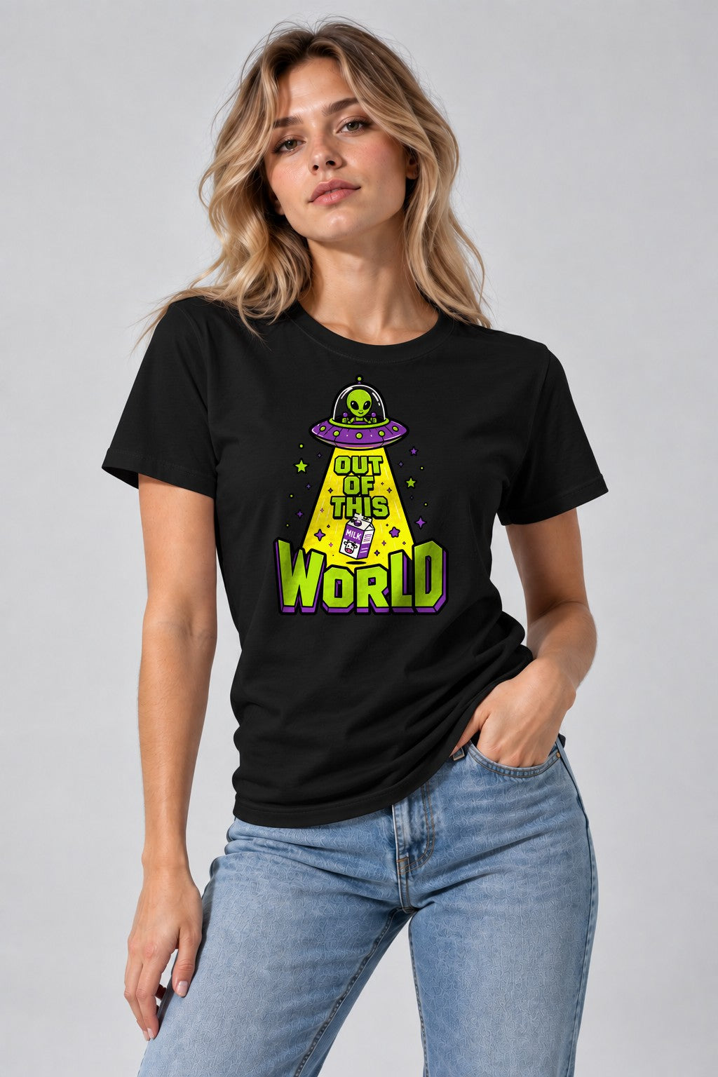 Out Of This World UFO - Black