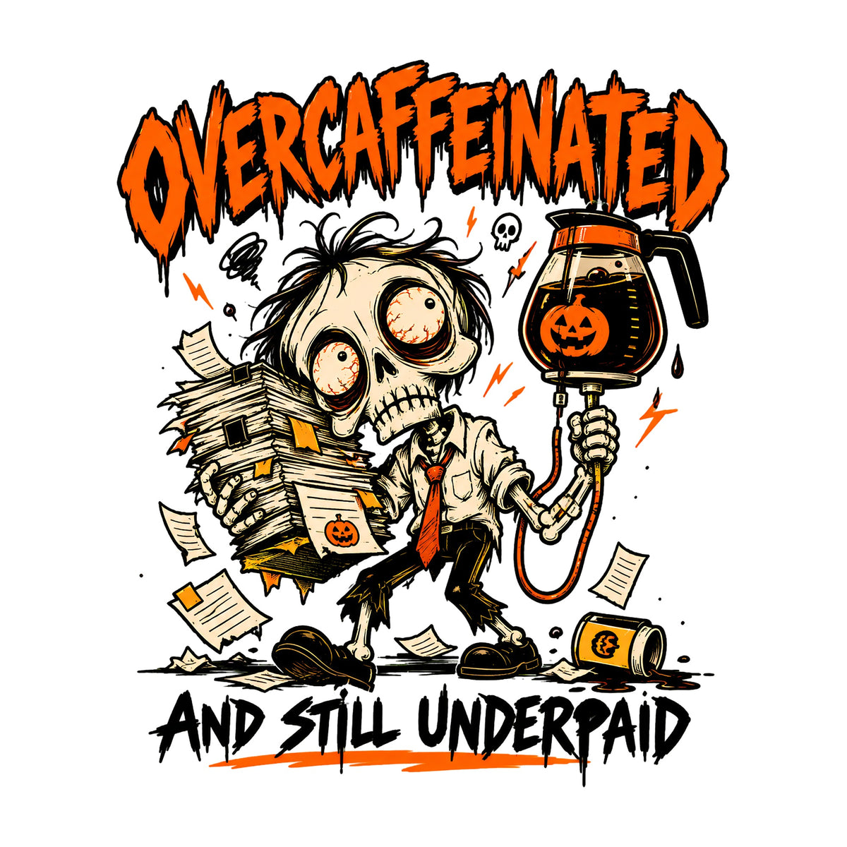 Overcaffeinated Still Underpaid
