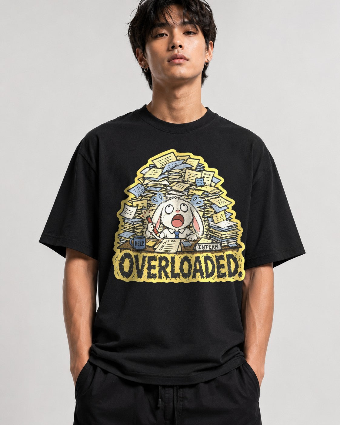Overloaded Intern - Black