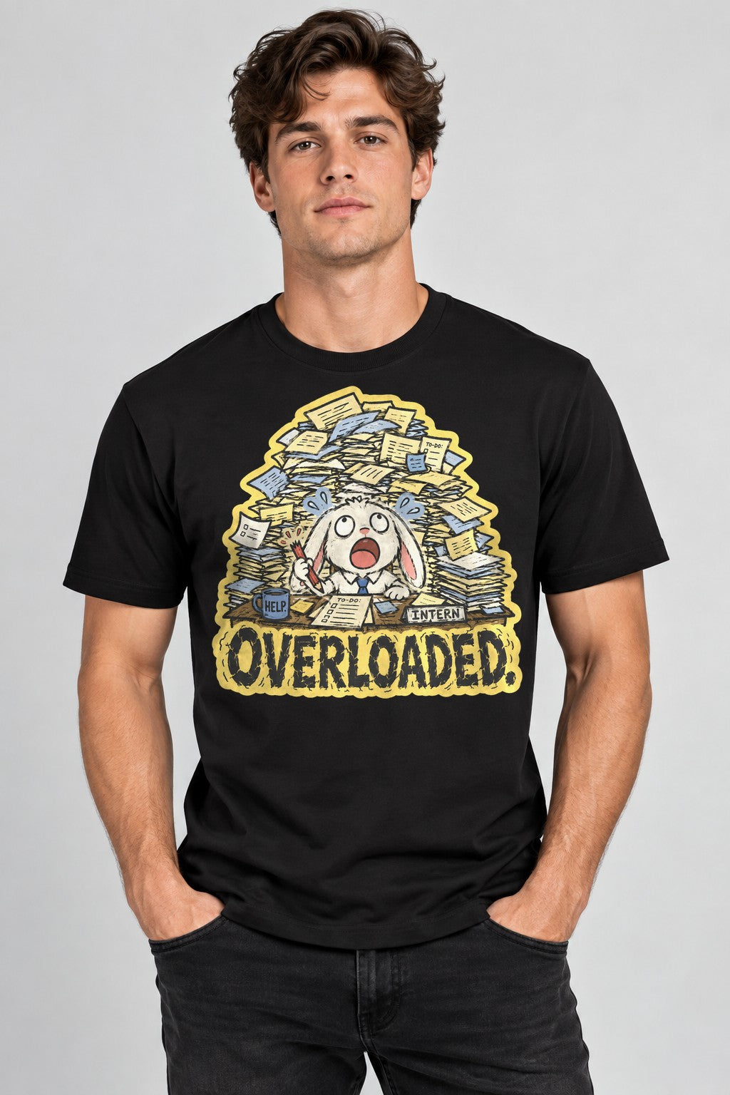 Overloaded Intern - Black