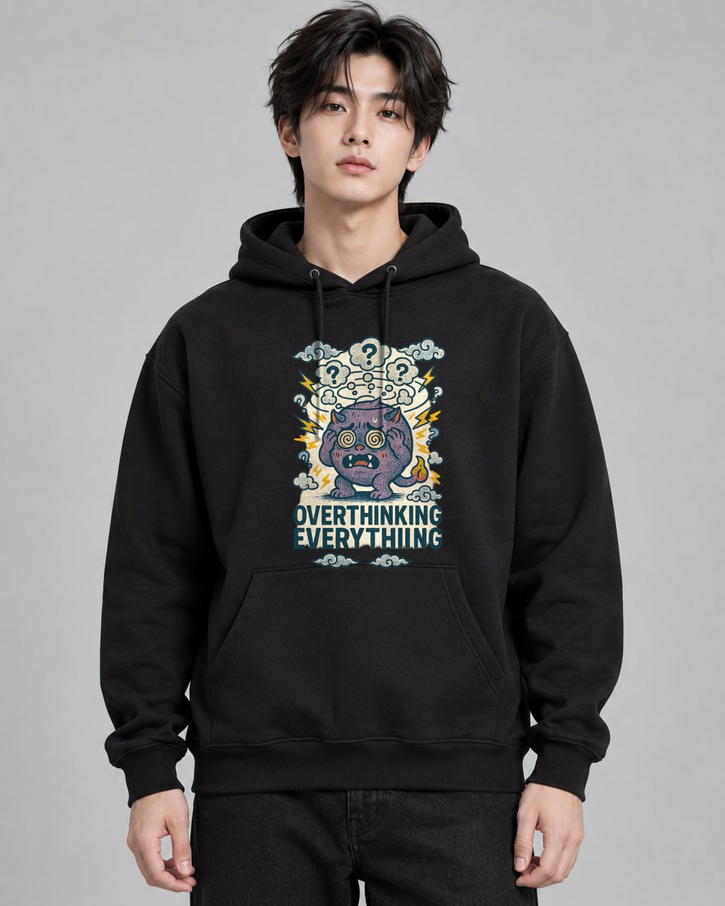 Overthinking Yokai - Black