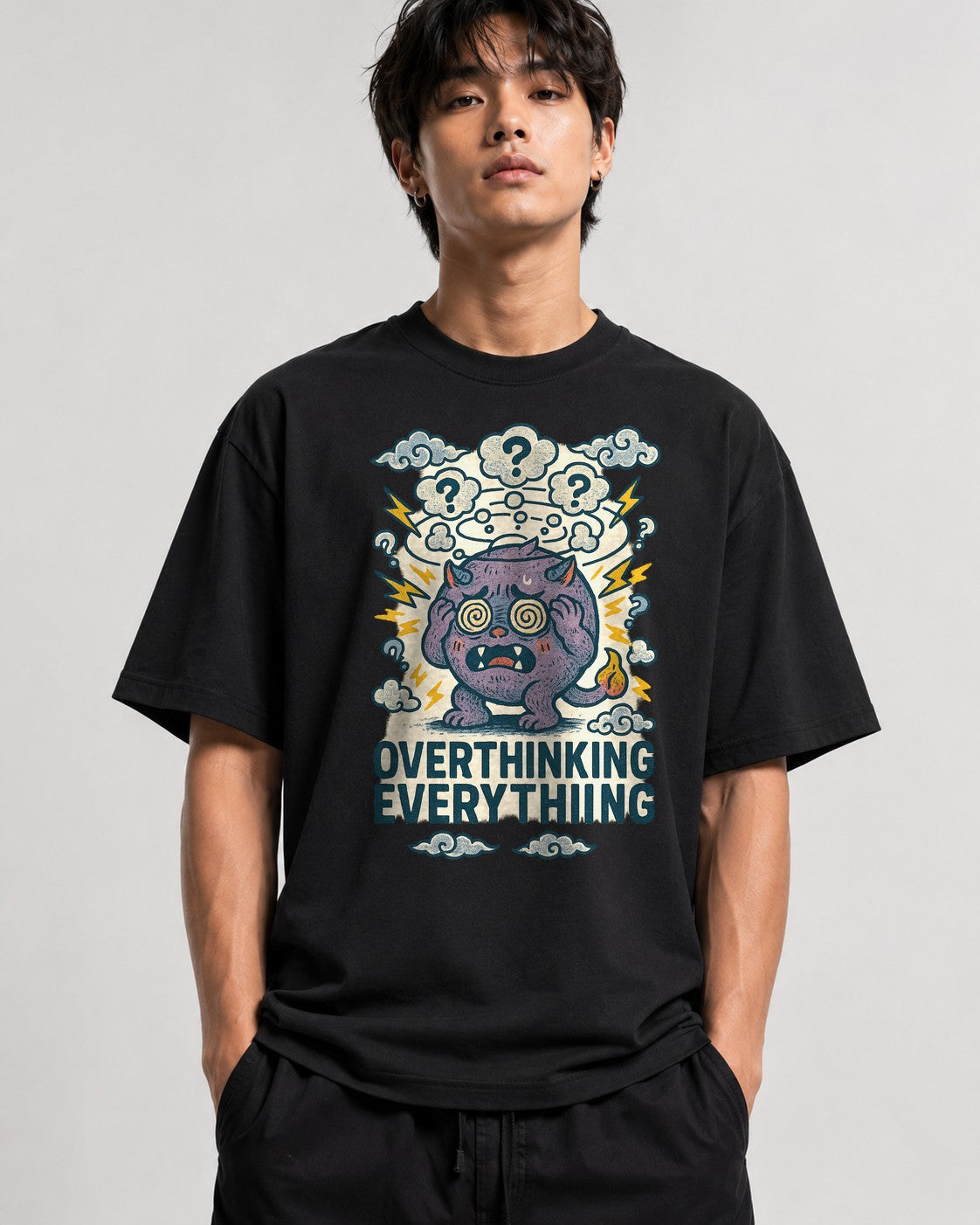 Overthinking Yokai - Black