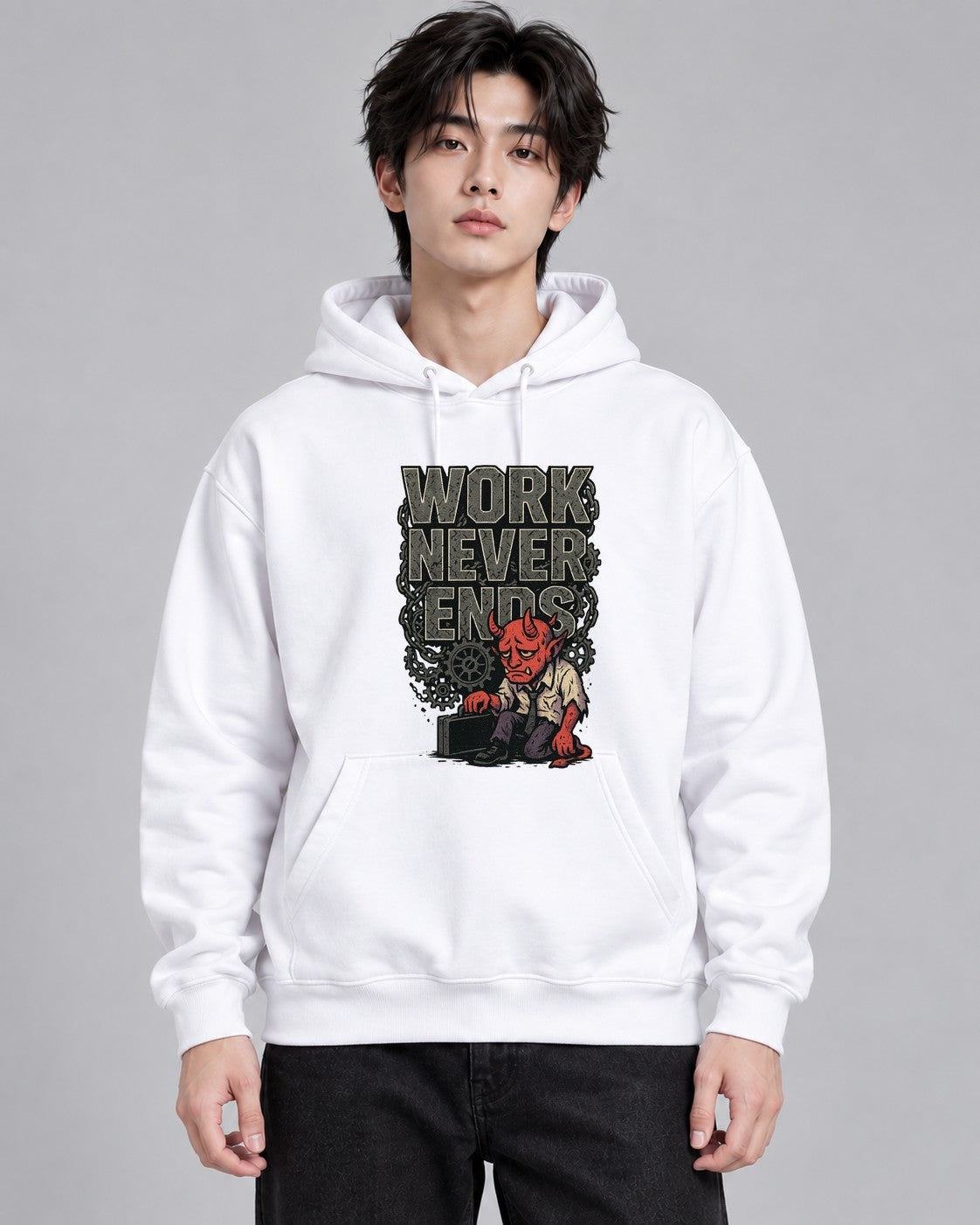 Overtime Oni - White