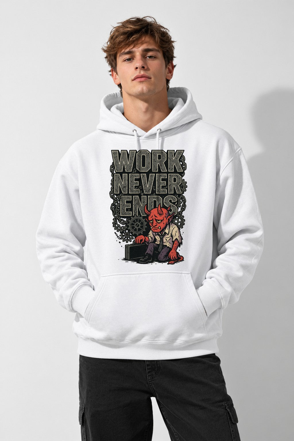 Overtime Oni - White