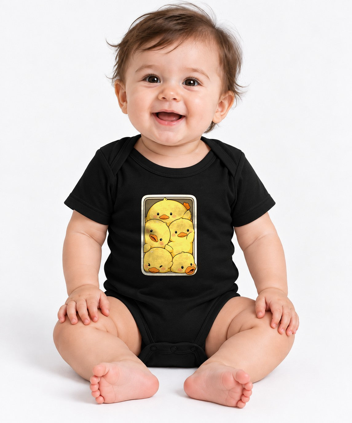 Packed Baby Chicks - Black