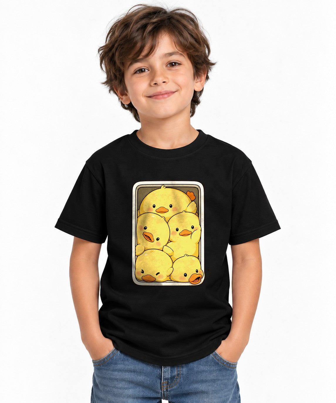 Packed Baby Chicks - Black