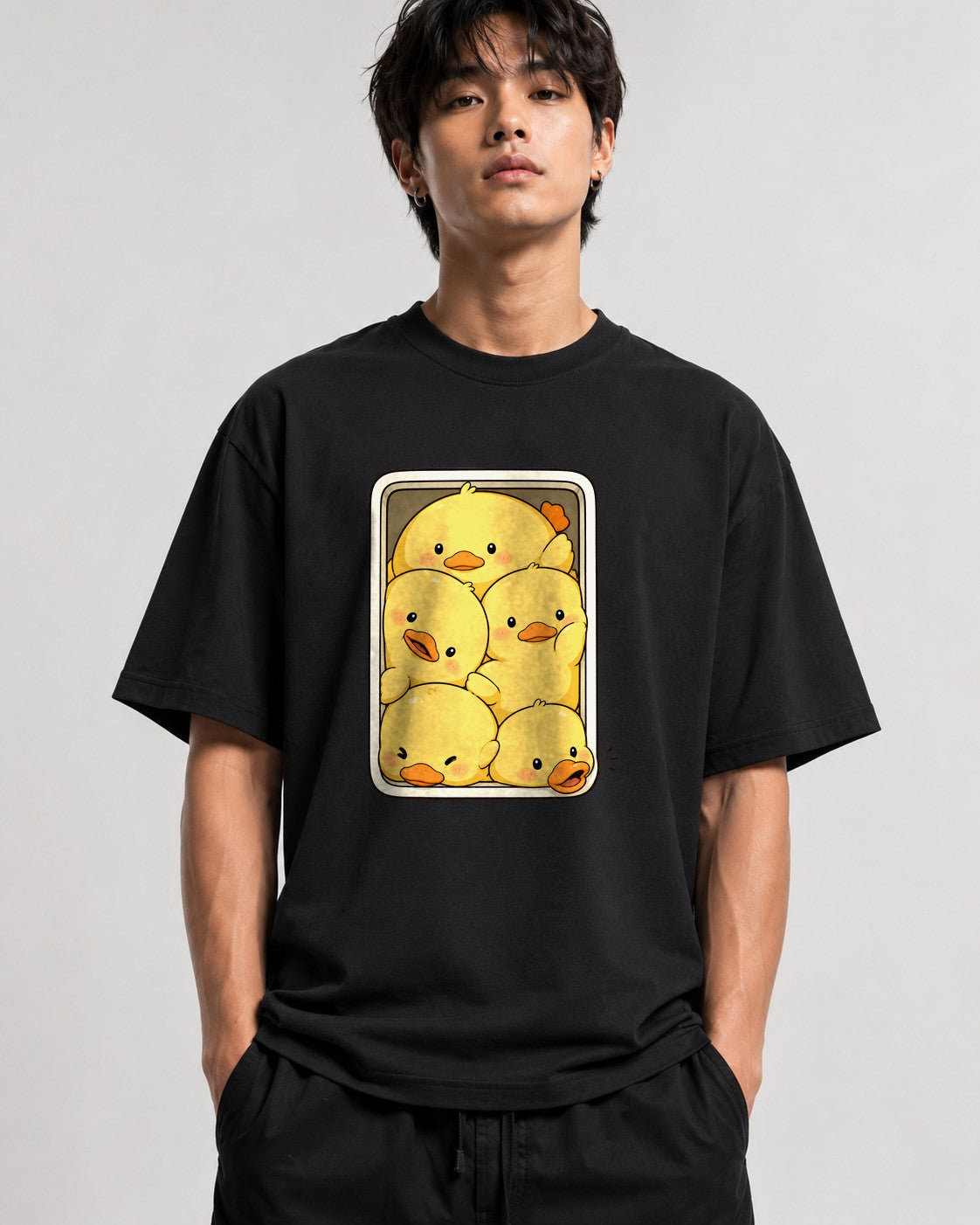 Packed Baby Chicks - Black