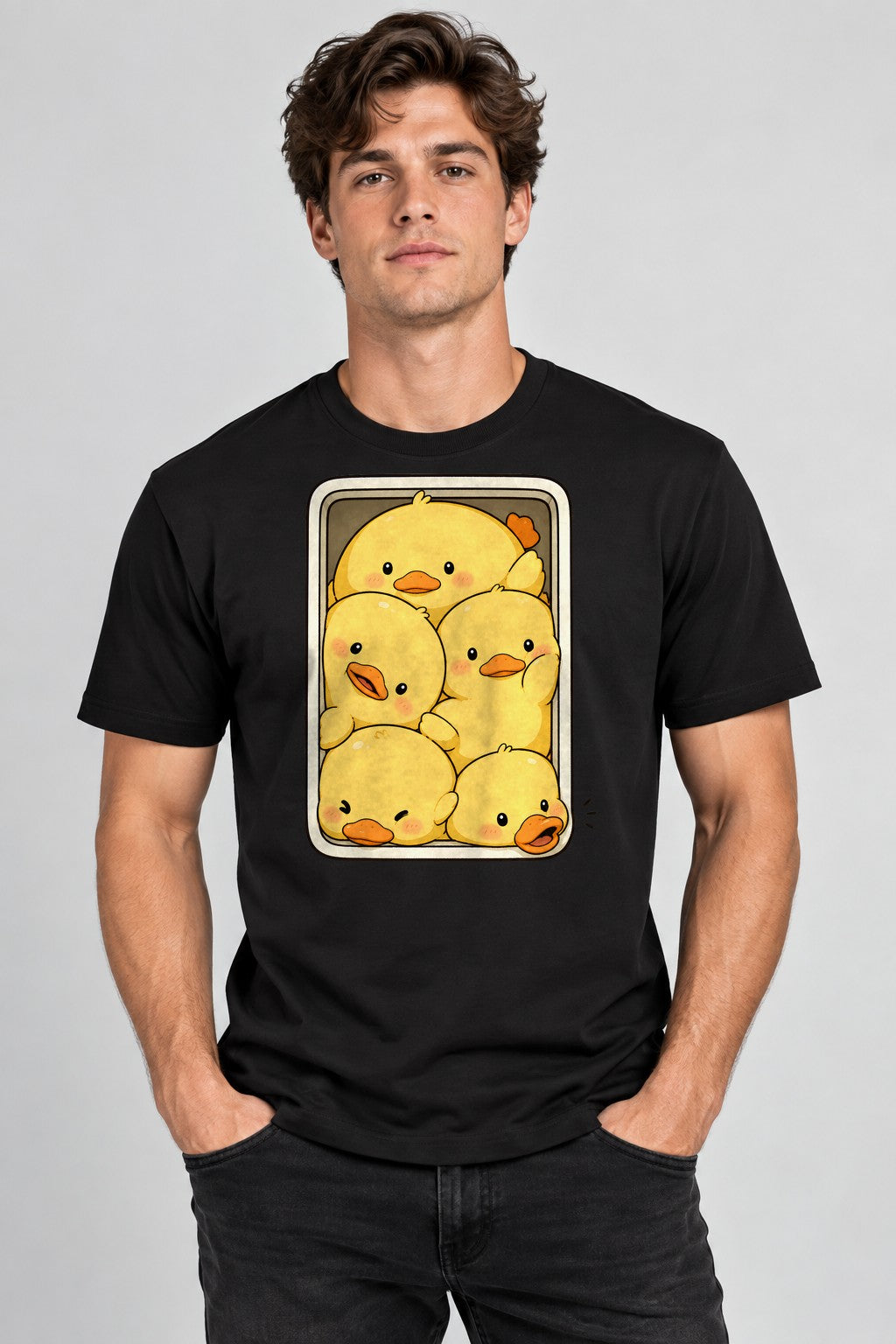 Packed Baby Chicks - Black