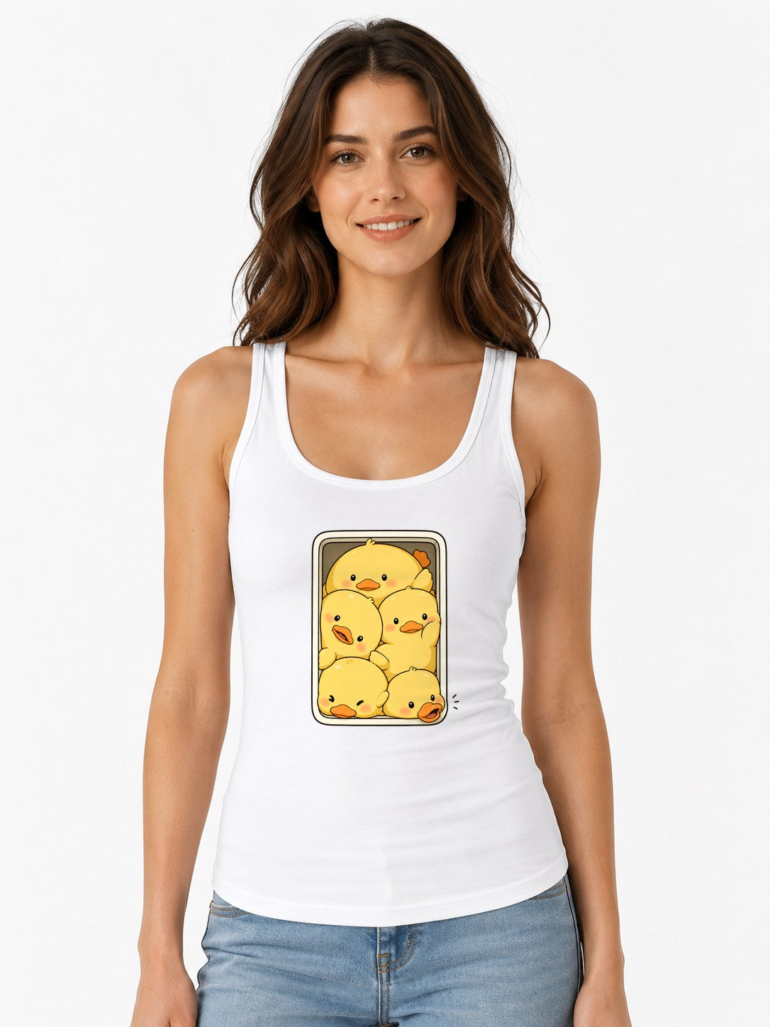 Packed Baby Chicks - White