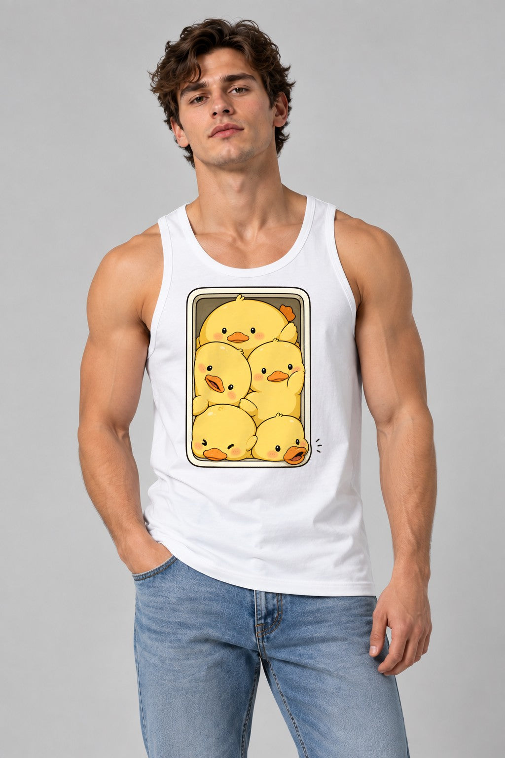 Packed Baby Chicks - White