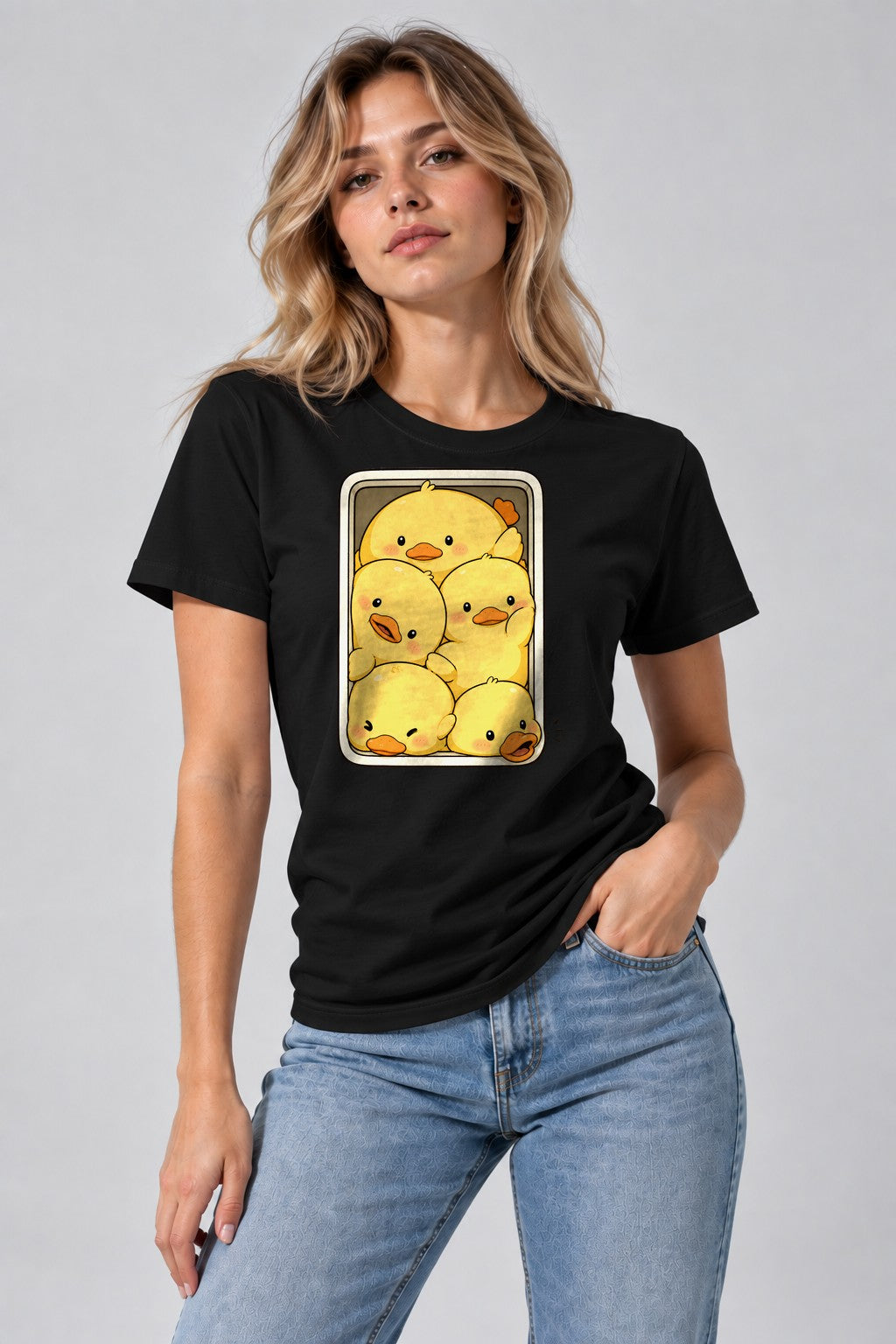 Packed Baby Chicks - Black