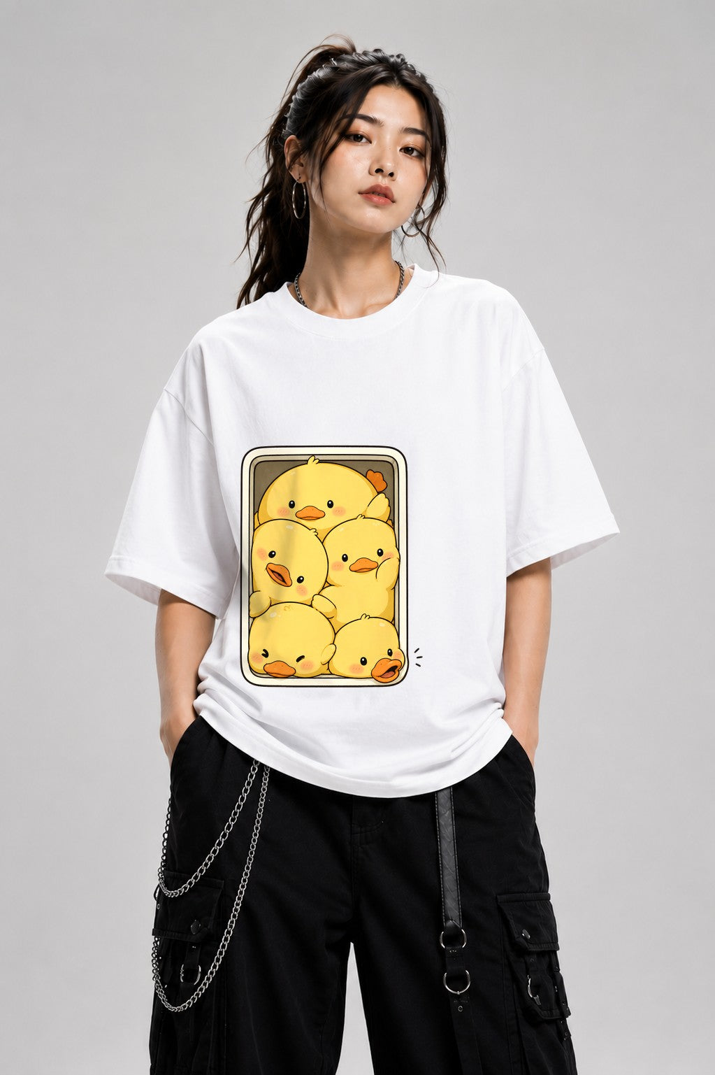 Packed Baby Chicks - White