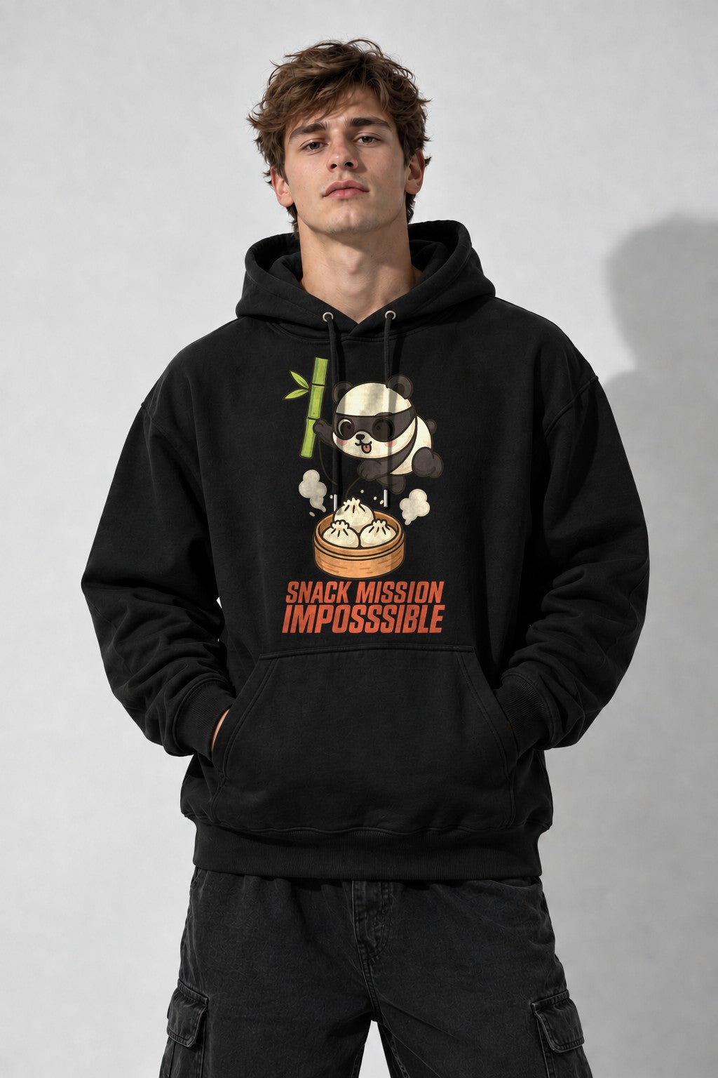 Panda Dumpling Heist - Black