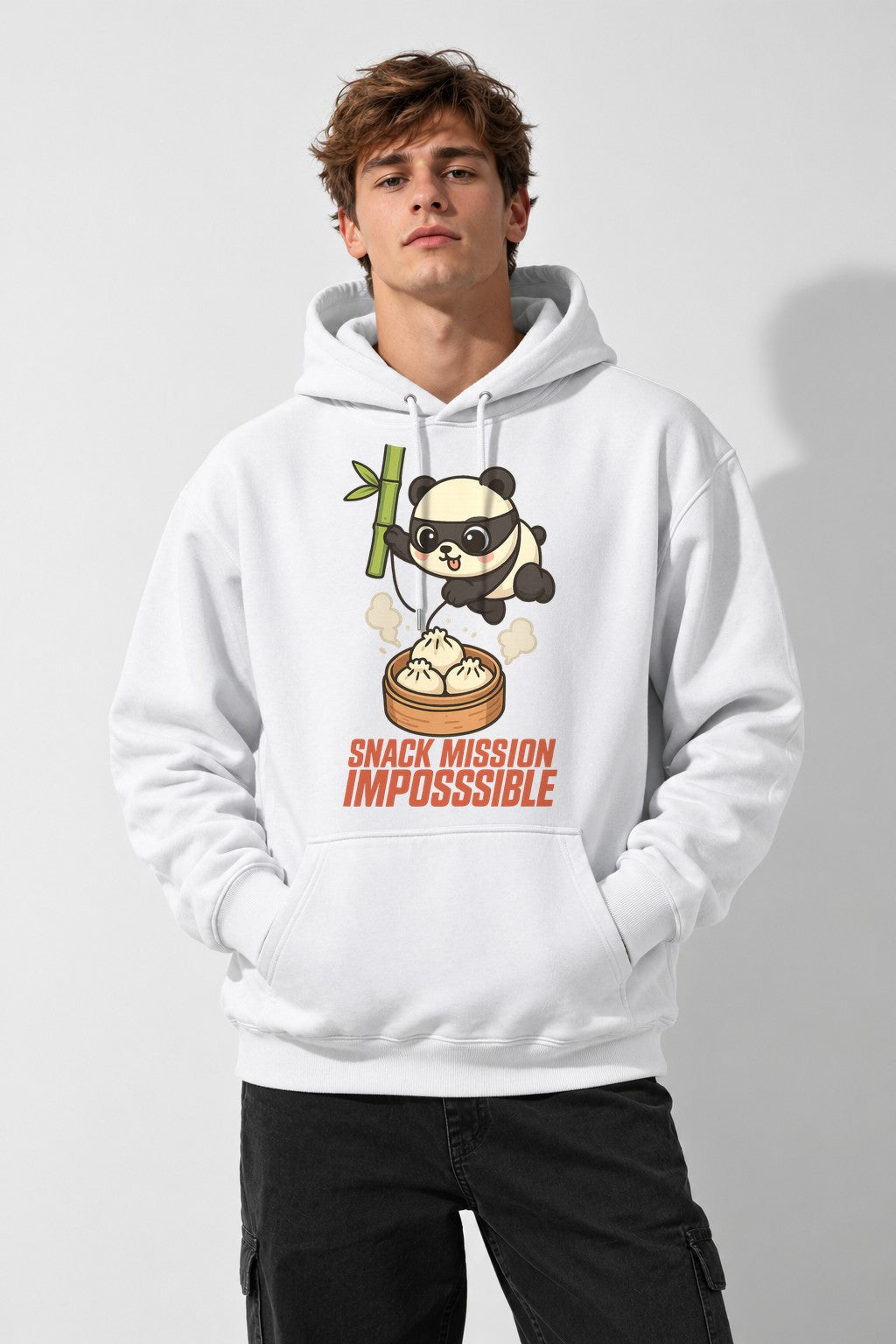 Panda Dumpling Heist - White