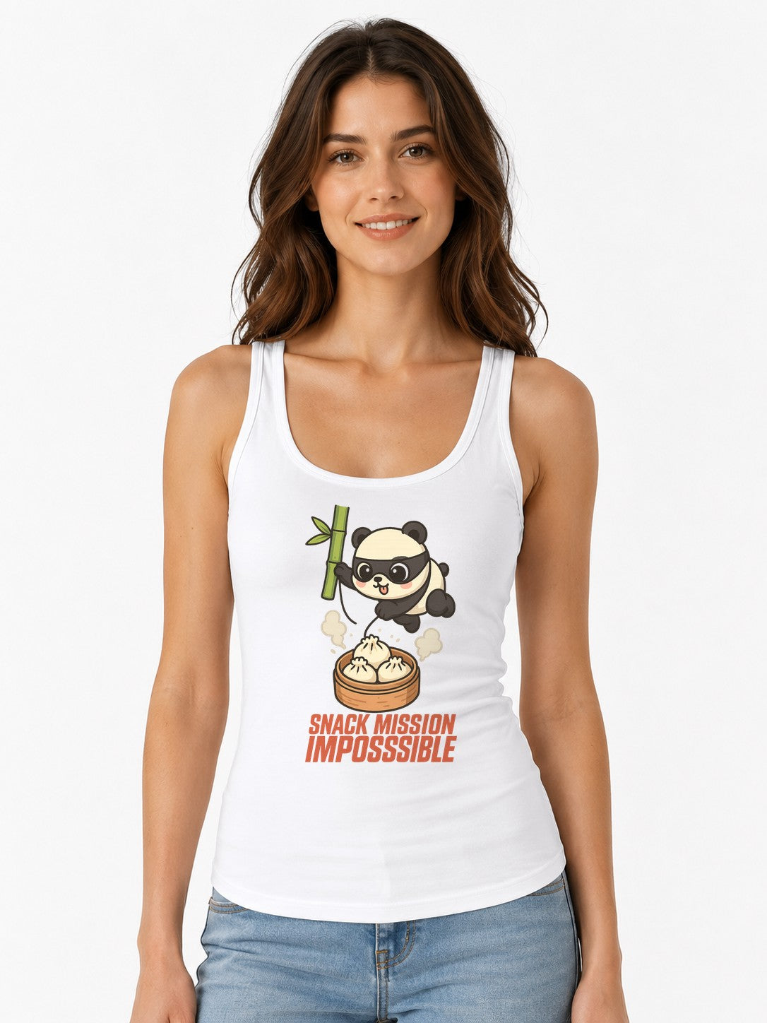 Panda Dumpling Heist - White