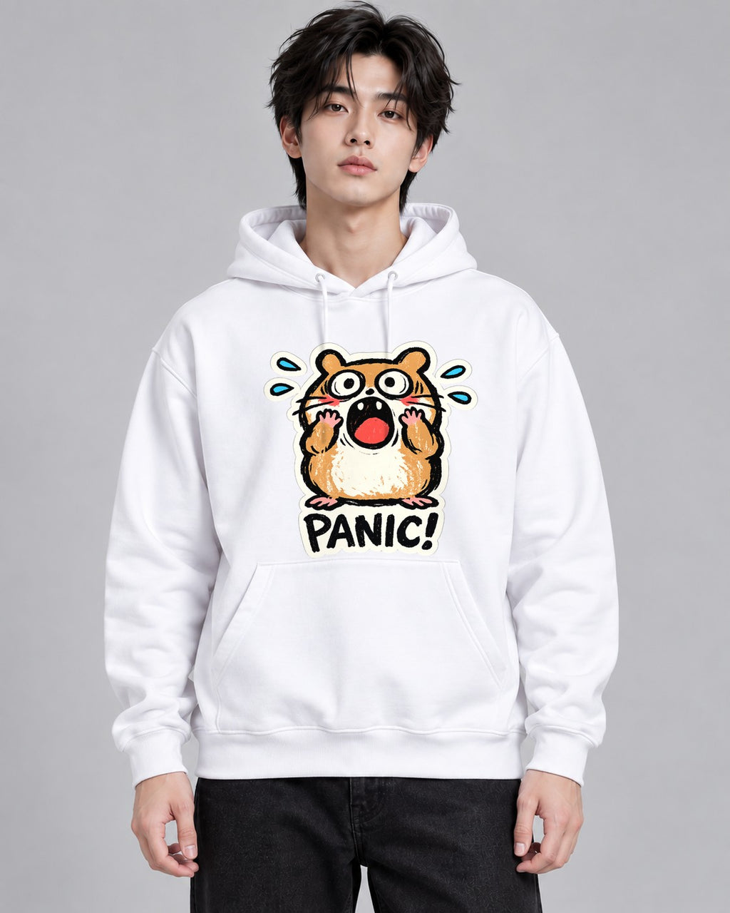 Panic Tiger - White