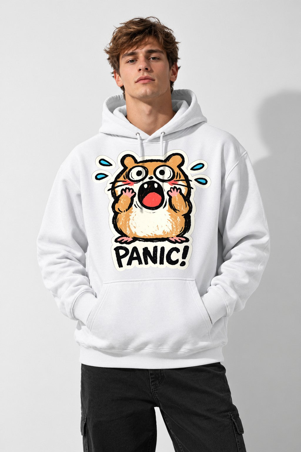 Panic Tiger - White