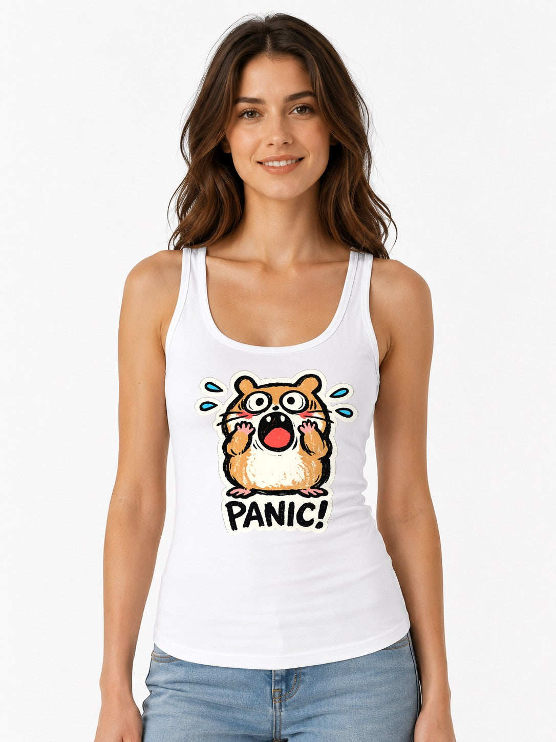 Panic Tiger - White