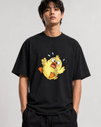 Panicked Chick - Black