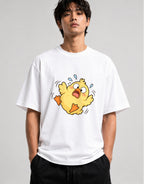 Panicked Chick - White