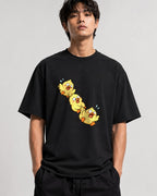 Panicked Chicks Stack - Black