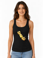 Panicked Chicks Stack - Black