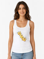 Panicked Chicks Stack - White