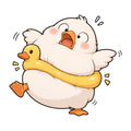 Panicked Duck Hug