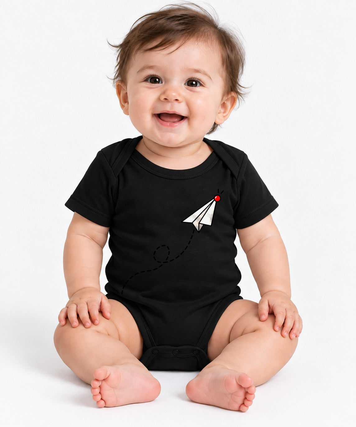 Paper Plane Launch - Black