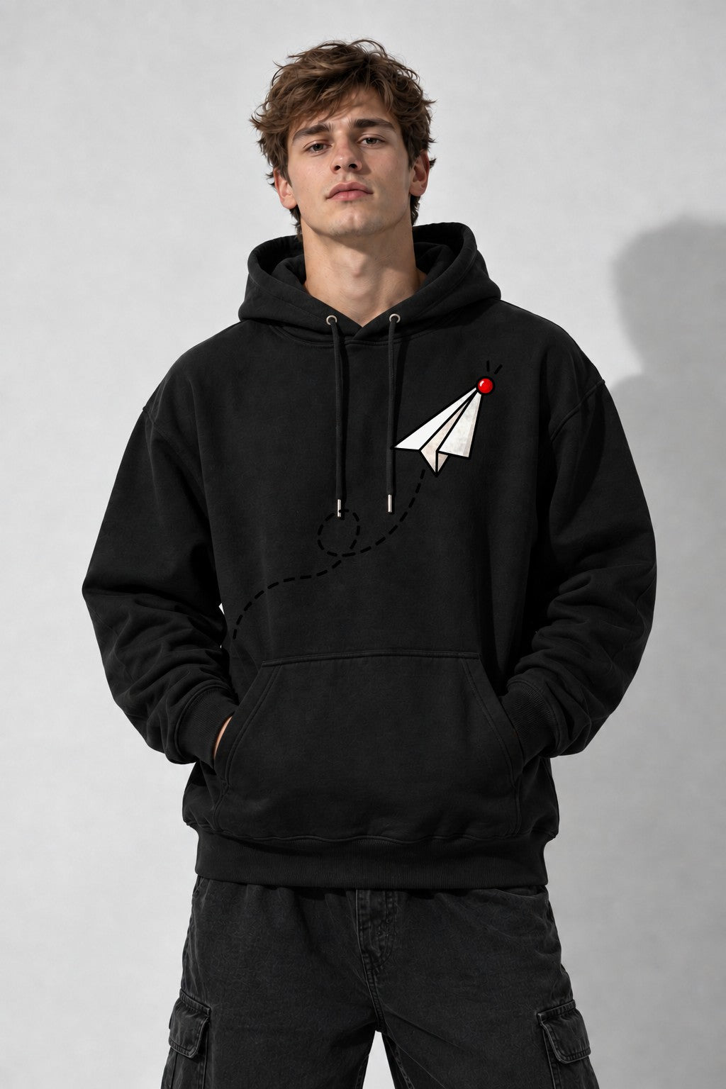 Paper Plane Launch - Black