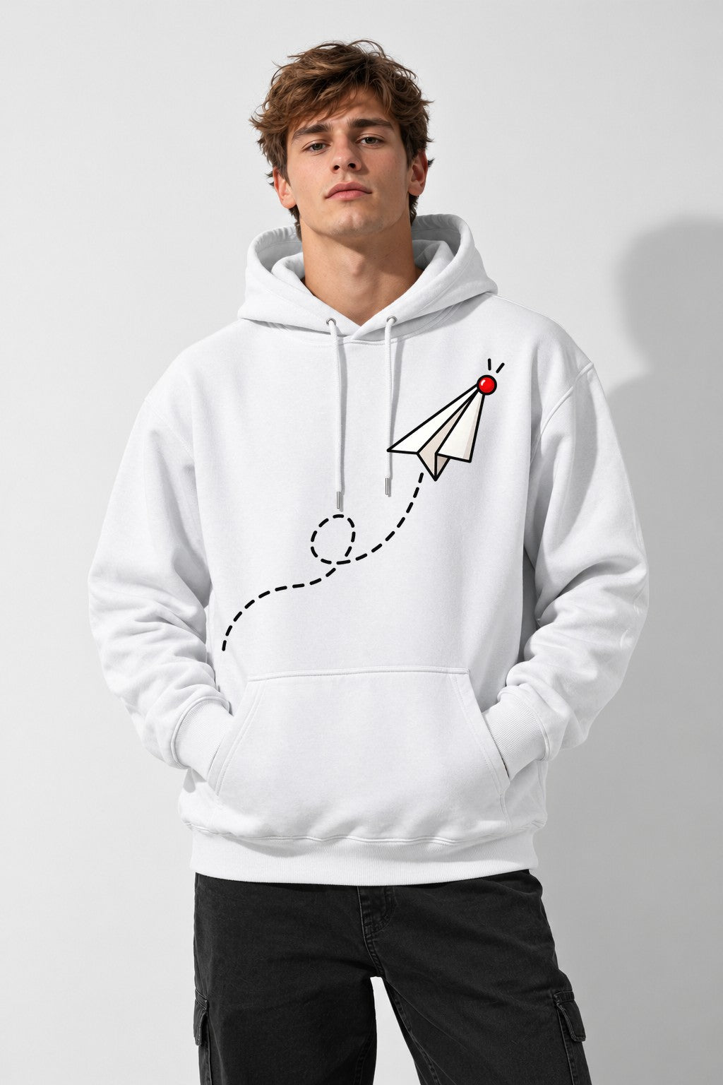 Paper Plane Launch - White