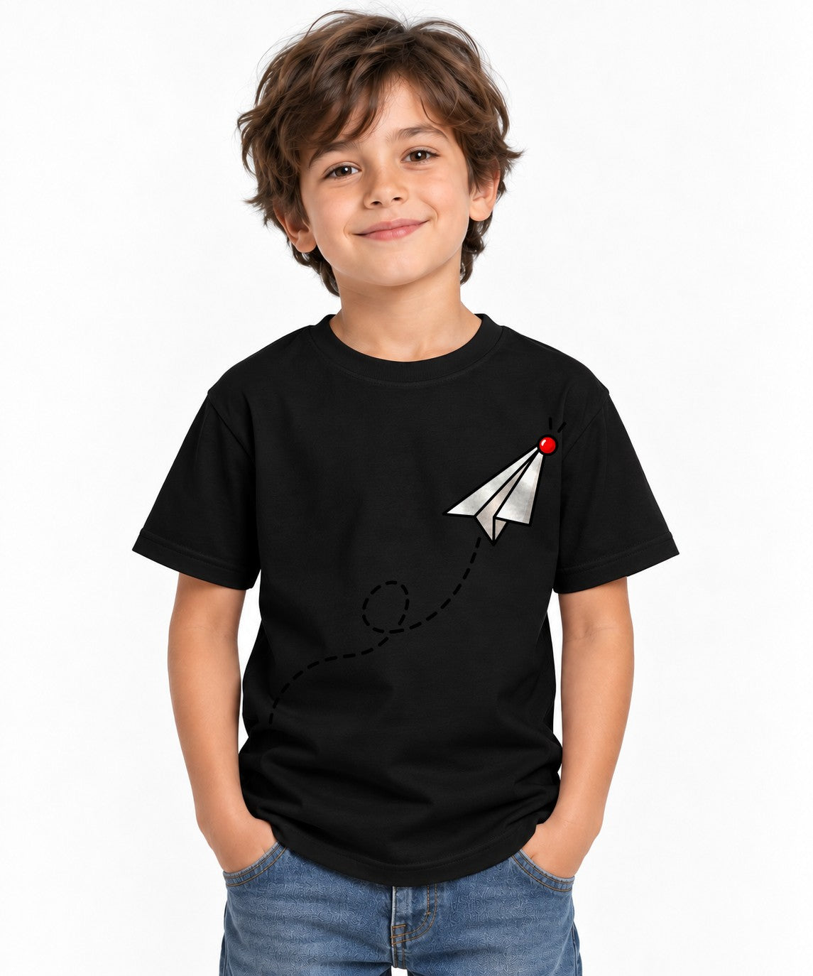 Paper Plane Launch - Black