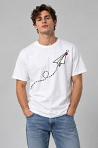 Paper Plane Launch - White