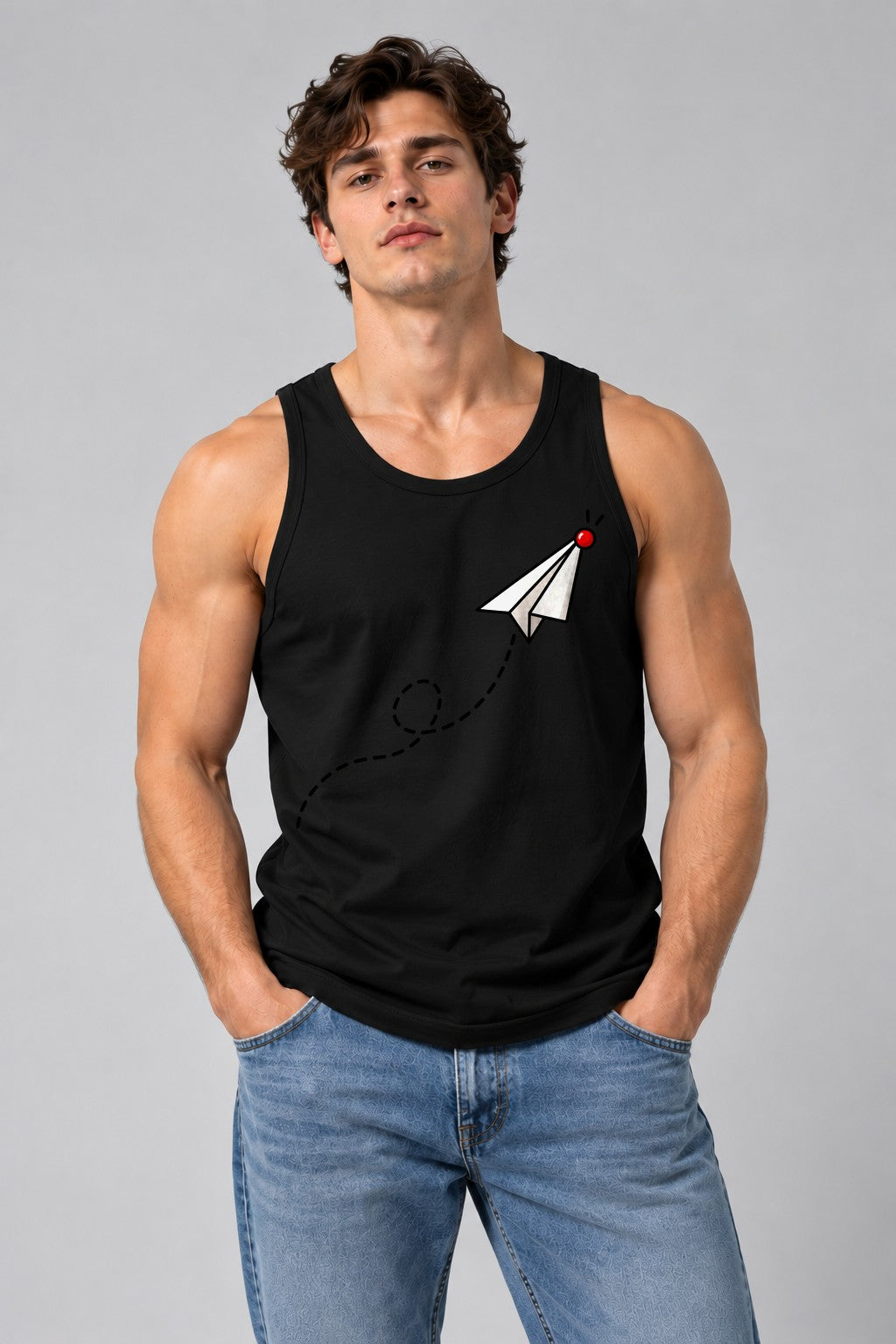 Paper Plane Launch - Black