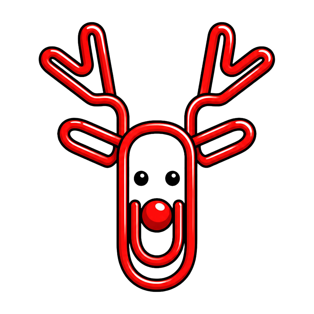Paperclip Reindeer