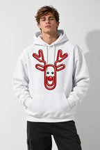 Paperclip Reindeer - White