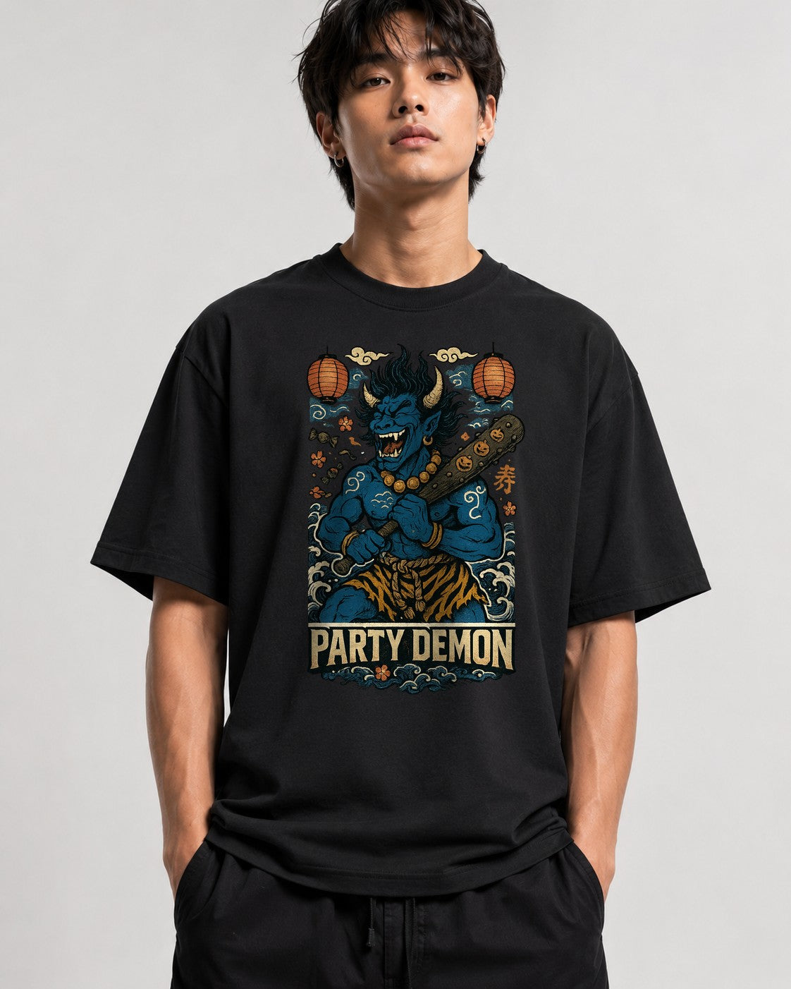 Party Demon Oni - Black