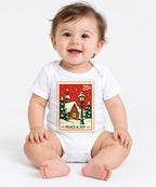 Peace and Joy Stamp - White