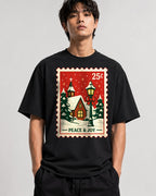 Peace and Joy Stamp - Black