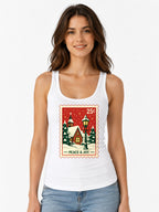 Peace and Joy Stamp - White