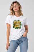 Peace Love Joy - White