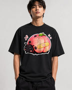 Peach Butt Ladybug - Black