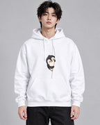 Peeking Penguin - White